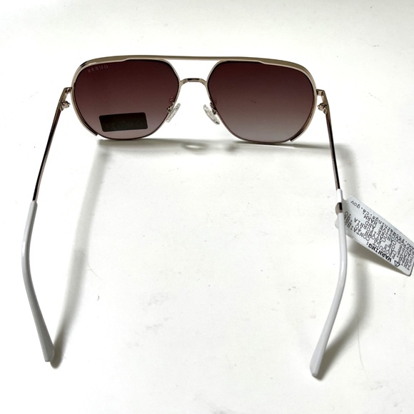 New Original GUESS Double Bridge Aviator Sunglasses GO00064 Mirror Iridescent - Picture 3 of 6